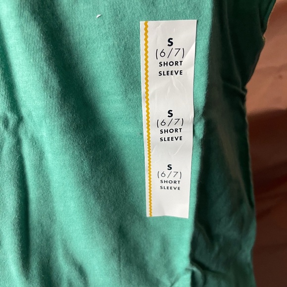 Cat & Jack Mint Green Short Sleeve Tee - Picture 3 of 4